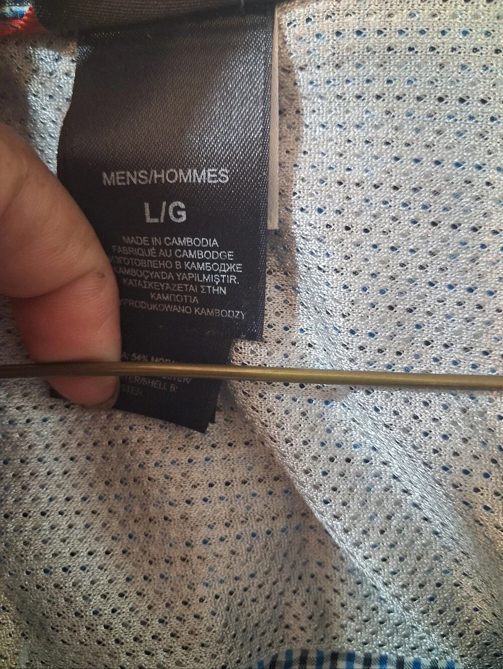 The North Face light blue